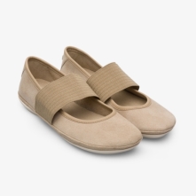 Camper Beige Ballerinas Womens - Right Online Ireland | PZYOC1302